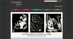 Desktop Screenshot of museumjorn.dk